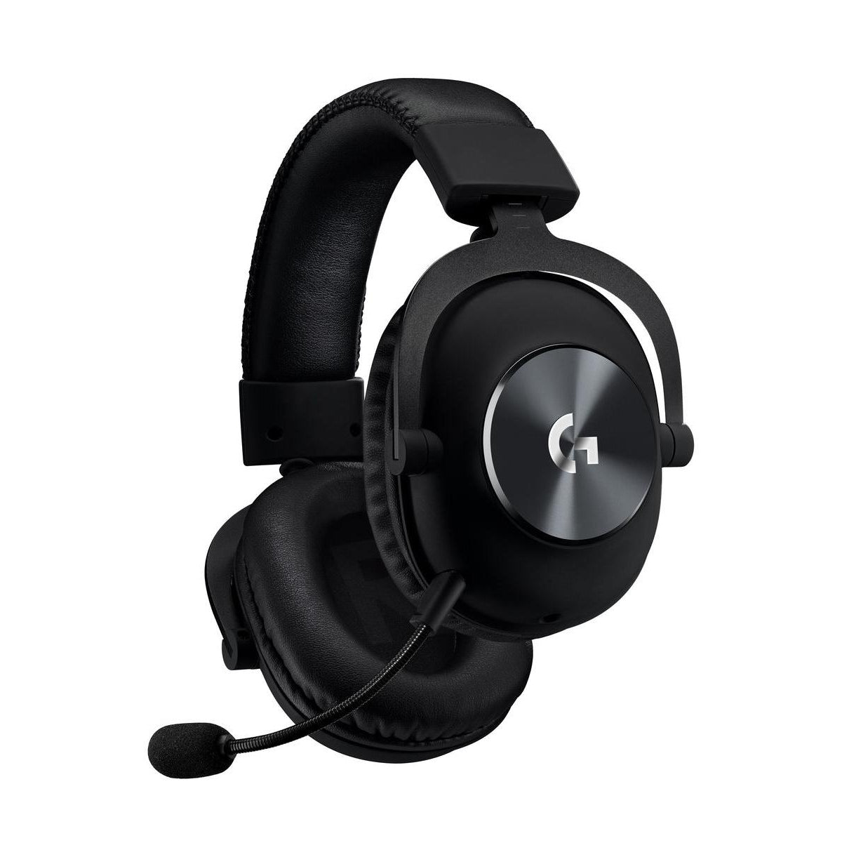 Logitech - G PRO X Wired 7.1 Surround Sound Over-the-Ear Gaming Headset for Windows - Black