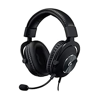 Logitech - G PRO X Wired 7.1 Surround Sound Over-the-Ear Gaming Headset for Windows - Black